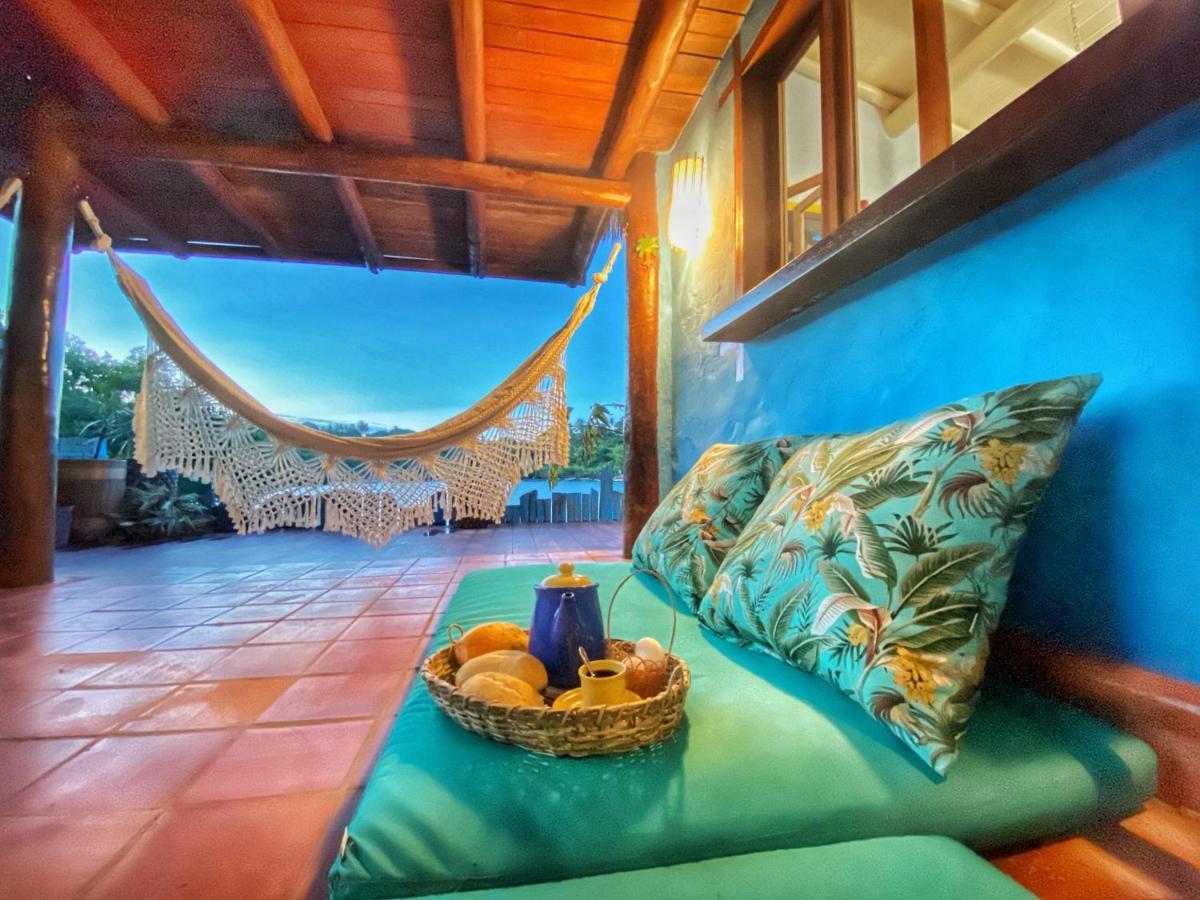 Casinha Azul Caraiva - Casa Completa Na Beira Do Rio Villa Exterior photo