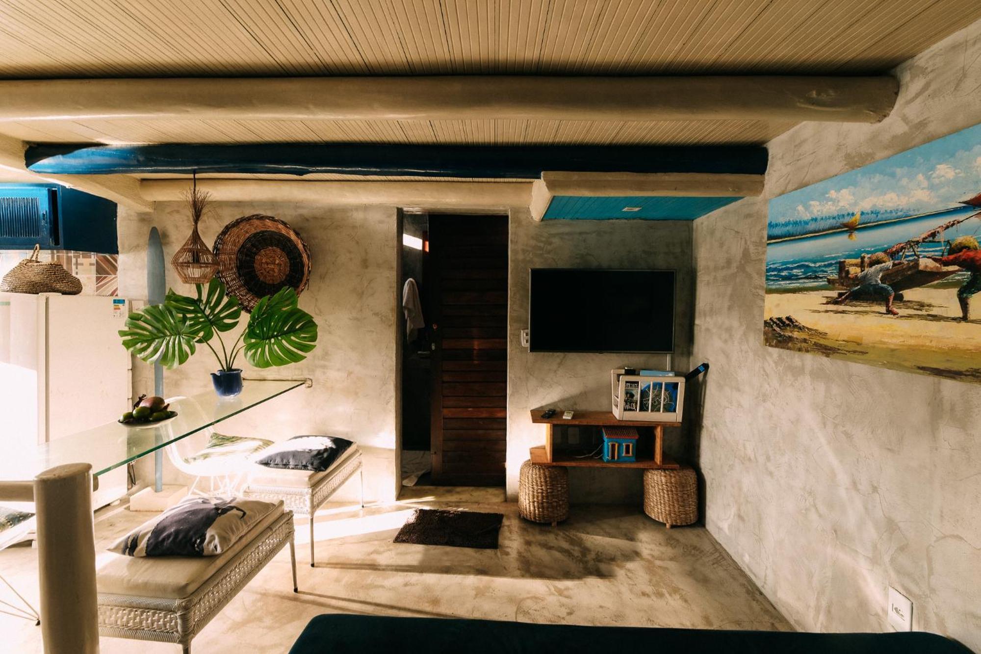 Casinha Azul Caraiva - Casa Completa Na Beira Do Rio Villa Exterior photo