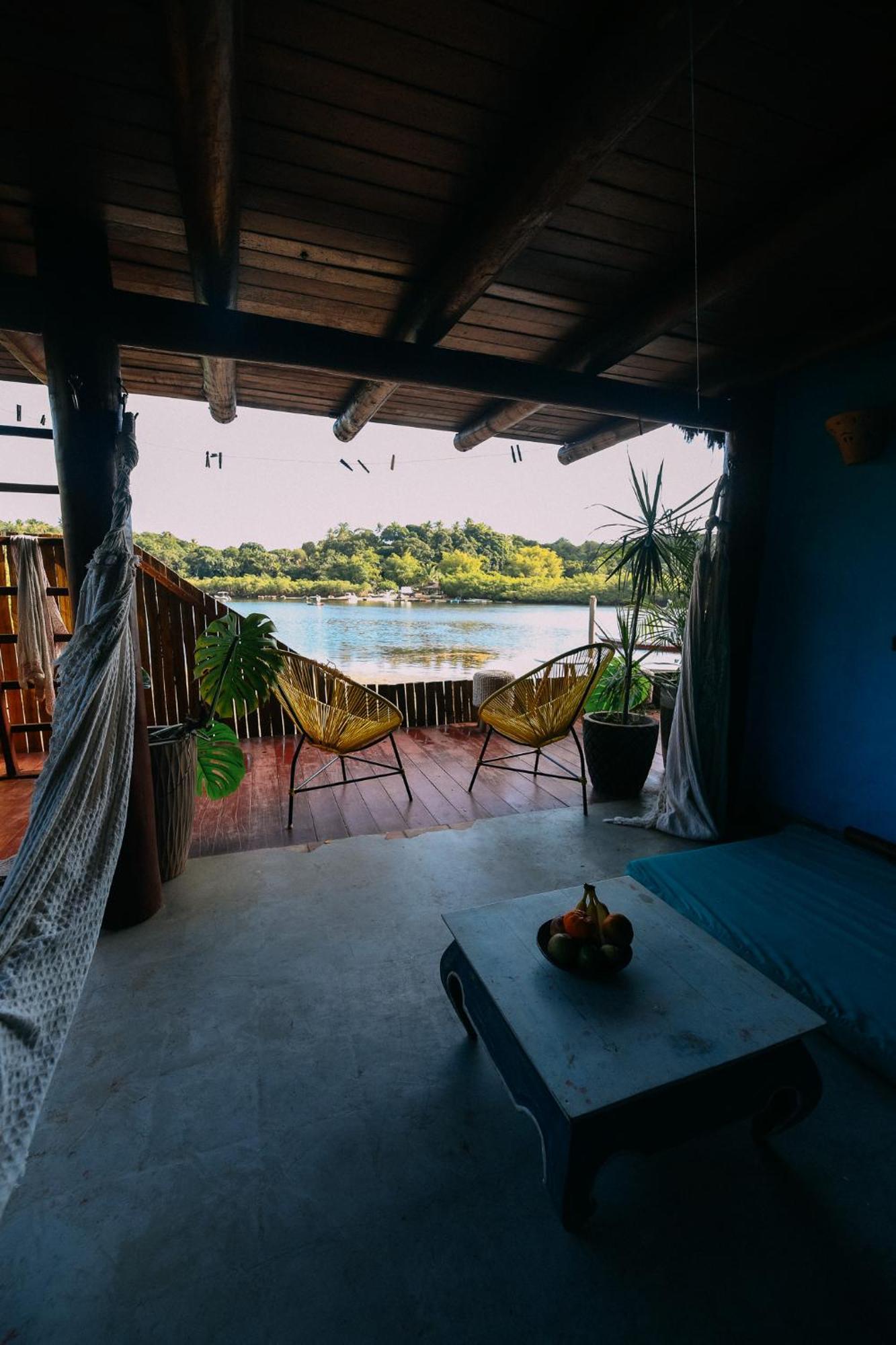 Casinha Azul Caraiva - Casa Completa Na Beira Do Rio Villa Exterior photo